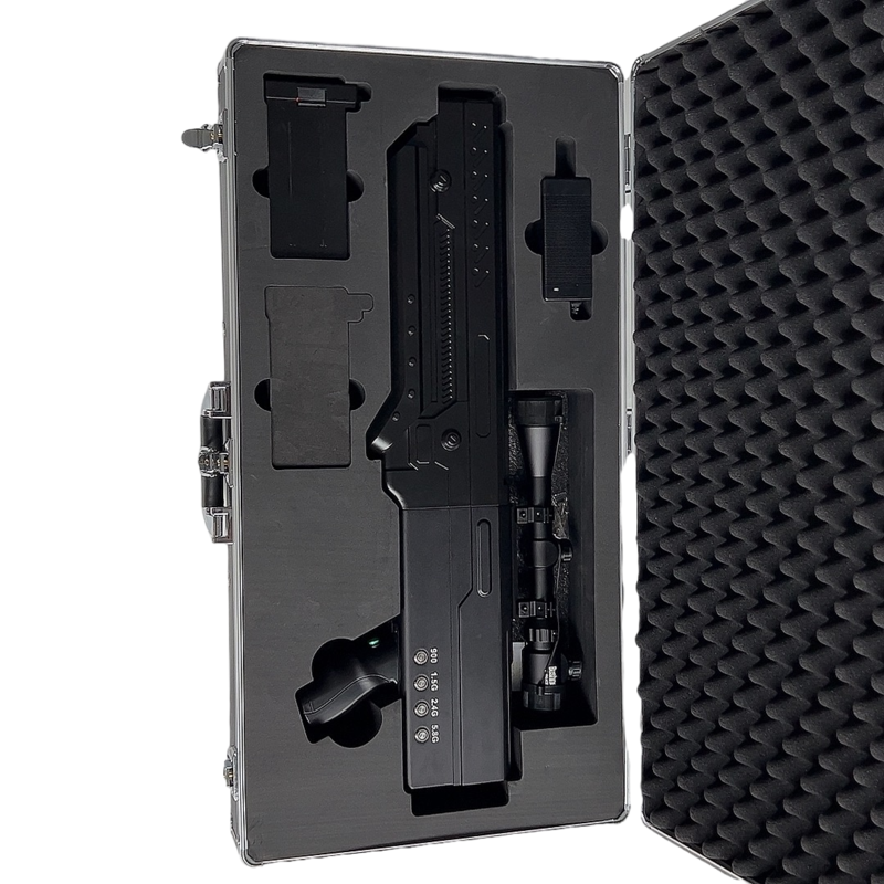  理塘手持便携式枪型低空防御反制四通道B型